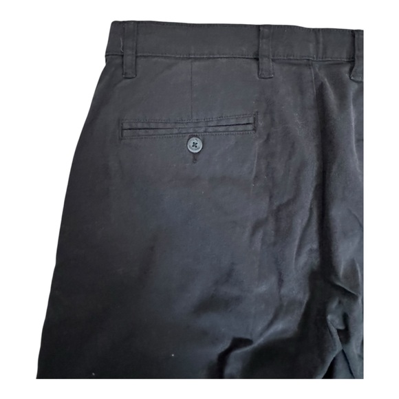 Nautica Men’s Straight Fit Black‎ Pants Size  | Cotton Stretch Chino Style - Picture 11 of 13